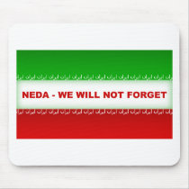 Neda - We will not forget Mouse Mat