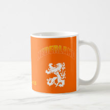 Nederland leeuw Voetbal wk Coffee Mugs
