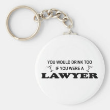 Need a Drink - Lawyer Key Chains