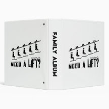 Need A Ski Lift Vinyl Binders