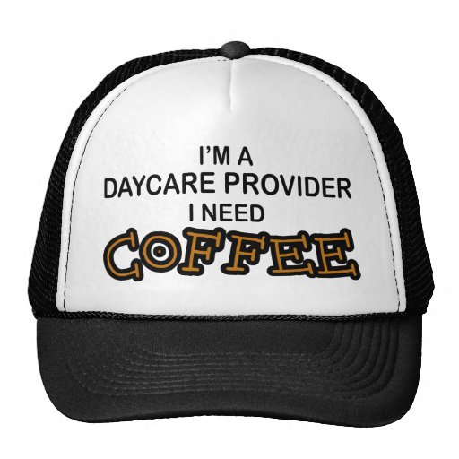 Need Coffee - Daycare Provider Mesh Hats