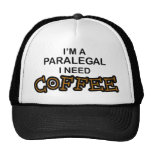 Need Coffee - Paralegal Hat