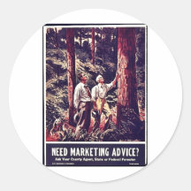 Need Marketing Advice? Sticker