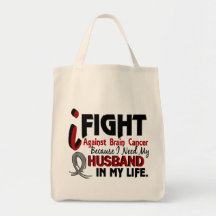 Need My Husband Brain Cancer Tote Bag