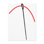 needle and thread postcards