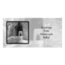 Needles Highway Tunnel Photo Greeting Card