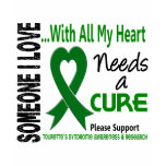 Needs A Cure Tourette's Syndrome t-shirts