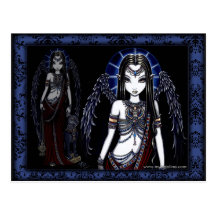 Nefertari Egyptian Angel Postcard
