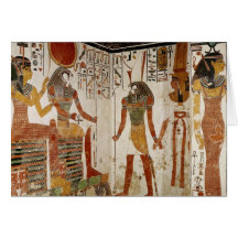 Nefertari is brought before the god cards