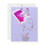 Nefertiti 'Egyptian Goddess' Design Custom Invitation