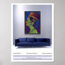 Nefertiti vibrations presentation poster