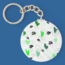 negative emo keychains