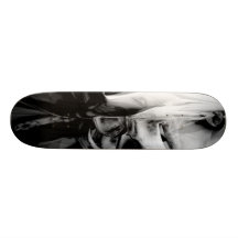 Negative Feelings Abstract Skateboard