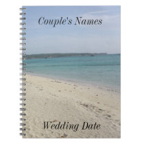 Negril Jamaica Beach Wedding Guestbook notebooks