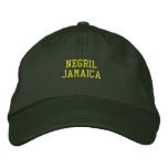 Negril Jamaica Embroidered Embroidered Hat