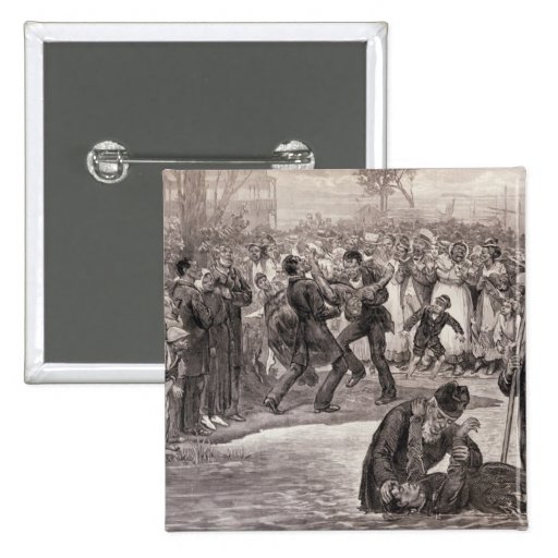 Negro Baptism in the United States Buttons