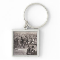 Negro Baptism in the United States keychains