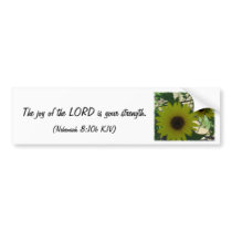 Nehemiah 8:10 bumper sticker