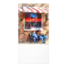Neighbourhood Barber Shop Photo Card Template