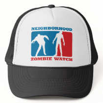 Neighbourhood Zombie Watch - Red and Blue