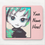 Neko Girl, Oko, Computer Mousepads template