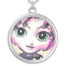 Neko Girl, Pink, Girls' Necklace Jewellery