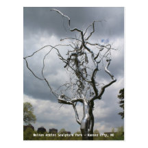 Nelson Atkins Sculpture Park Postcard