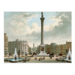 Nelson's Column, Trafalgar Square, London Post Card