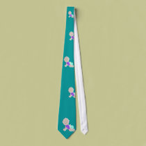 Nenatologist Mens Tie With Baby Design ties