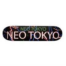 NEO TOKYO (NEON) CUSTOM SKATEBOARD