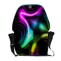 Neon abstract messenger bag messenger bags
