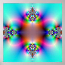 Neon Arc Print