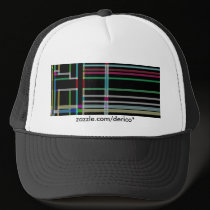 Neon Art Decco Hat hats