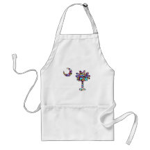 Neon Carolina Palmetto Apron