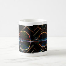 Neon Cello Coffee Mugs