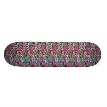 Neon Critter Skateboard Deck