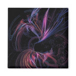 Neon Dance Fridge Magnet