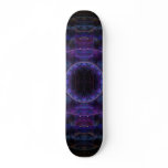 "Neon Fame" Fractal Art skateboards