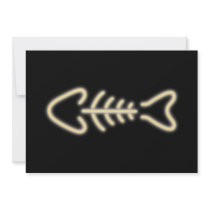 Neon Fish Bones