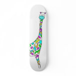 Neon Giraffe Board Skateboard Deck