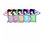 Neon Girl Colours t-shirts