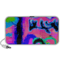 Neon Grafitti Laptop Speaker