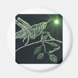 Neon Grasshopper Magnets