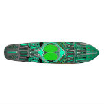 Neon green superfy skate skate decks