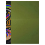 NEON GREEN TWIN MONSTERs Letterhead Design