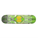 Neon green yellow superfly skate skateboards