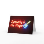 Neon Greeting Card