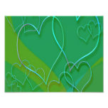 Neon Hearts Photograph