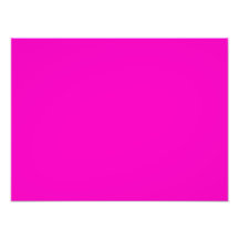 Neon Hot Pink Light Bright Fashion Color Trend Photo Print
