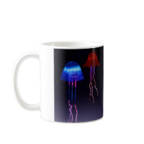 Neon Jellyfish Mug